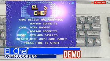 Commodore 64 -=El Chef=- demo