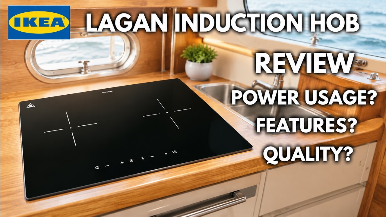 ⁣Lagan Induction Cooktop by IKEA - Review, Power Draw and Instructions