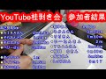 you tube 桂剥き会　参加者結果