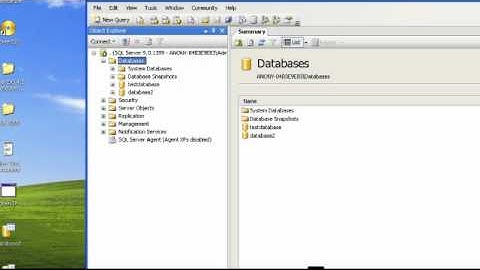 How to install SQL Server 2005 part 2