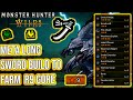 MH Wilds Long Sword Build🔥: Farm ★9 Gore Magala | No Special Sheath