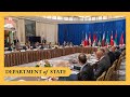 Secretary Blinken hosted a working breakfast with the Foreign Ministers GCC Nations