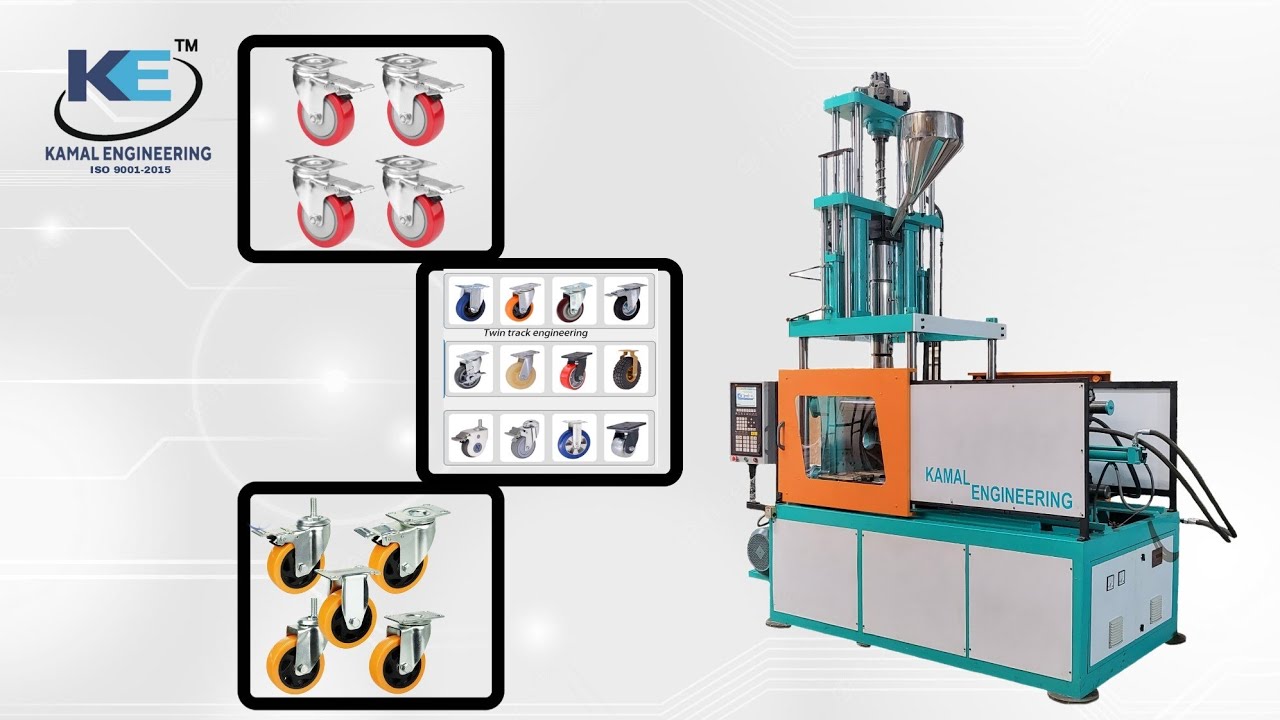 trolly wheel making machine super Toggle  8128544474 kamal engineering Ahmedabad ￼