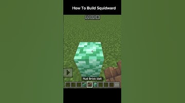 How To Build Squidward 🦑 #minecraft #shorts #spongebob (Channel Credit In Description)