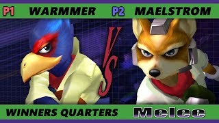 S@X 415 Winners Quarters - Warmmer (Falco) Vs. Maelstrom (Fox) Smash Melee - SSBM