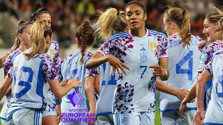 Resumen Bélgica 0 - 7 España | Clasificación Eurocopa femenina 2025 | HIGHLIGHTS
