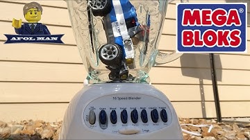 Will it Blend? MEGA BLOKS (IPHONE SLOW MOTION)
