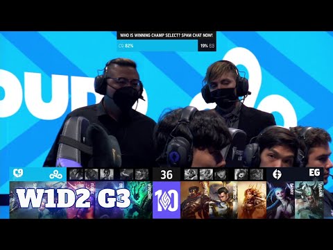 C9 vs EG | Week 1 Day 2 S12 LCS Spring 2022 | Cloud 9 vs Evil Geniuses W1D2 Full Game