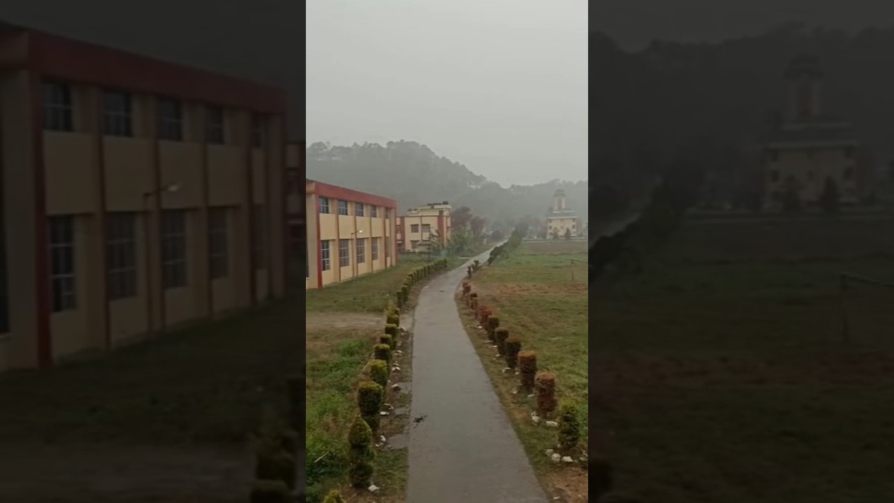 A rainy day | CAU, Imphal 