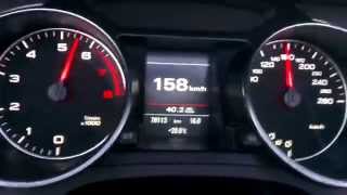 Audi A5 2.0TFSI Tuned acceleration 0-170 Update