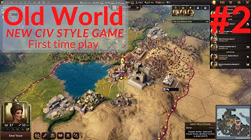 Old World First Time Gameplay #2 - Rome
