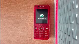 Sony Ericsson W660 startup & shutdown (without SIM)