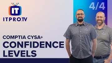 CompTIA CYSA+ (CS0-002) Confidence Levels | First 3 For Free