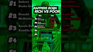rappers born rich vs rappers born poor