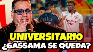 UNIVERSITARIO: SEKOU GASSAMA SE QUEDA?