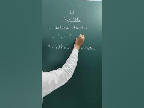 Difference between Natural Numbers and Whole numbers #maths #viral # ...