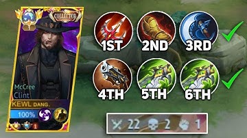 BEST BASIC BUILD FOR CLINT TO GET WINSTREAK!!🔥 THIS BUILD IS RECOMMENDED FOR NEWBIES! (Must try)