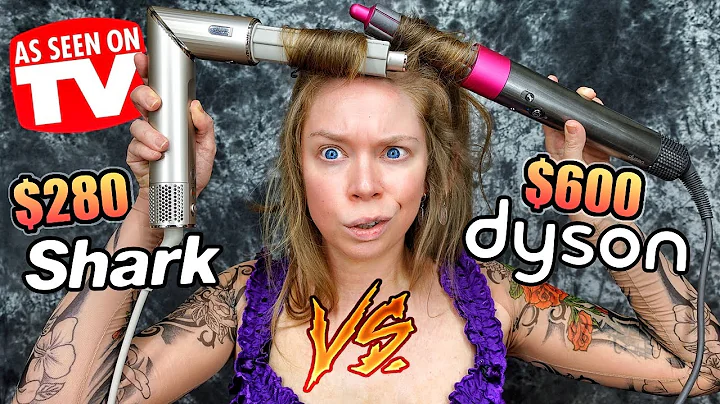 Shark FLEXSTYLE! - Does This Thing Really Work?! (vs Dyson Air Wrap!)