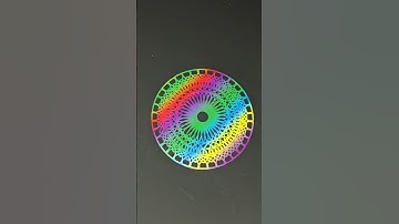 Warning: This Loop is Visually Addictive #art #asmr #spirograph #shorts