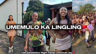 Umemulo ka Masi (ling ling)🇨🇳| Hair Installation | Camp | Umcimbi ft Amakhosazane ase moleleki💓