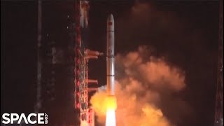 China launches 3 satellites on secretive mission