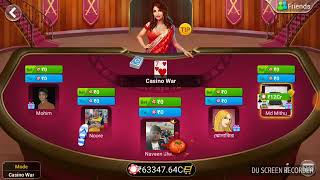How to bet on casino war (Teen Patti Flush) screenshot 4