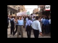 تظاهرات طرفداران علاوی در نجف تظاهرات طرفداران علاوی در نجف