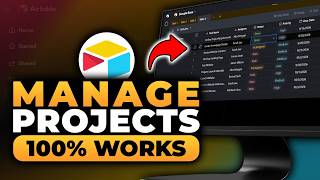 How To Manage Projects in Airtable (𝟮𝟬𝟮𝟲) | 100% WORKS | NO Yapping, To The Point! | FAST & EASY
