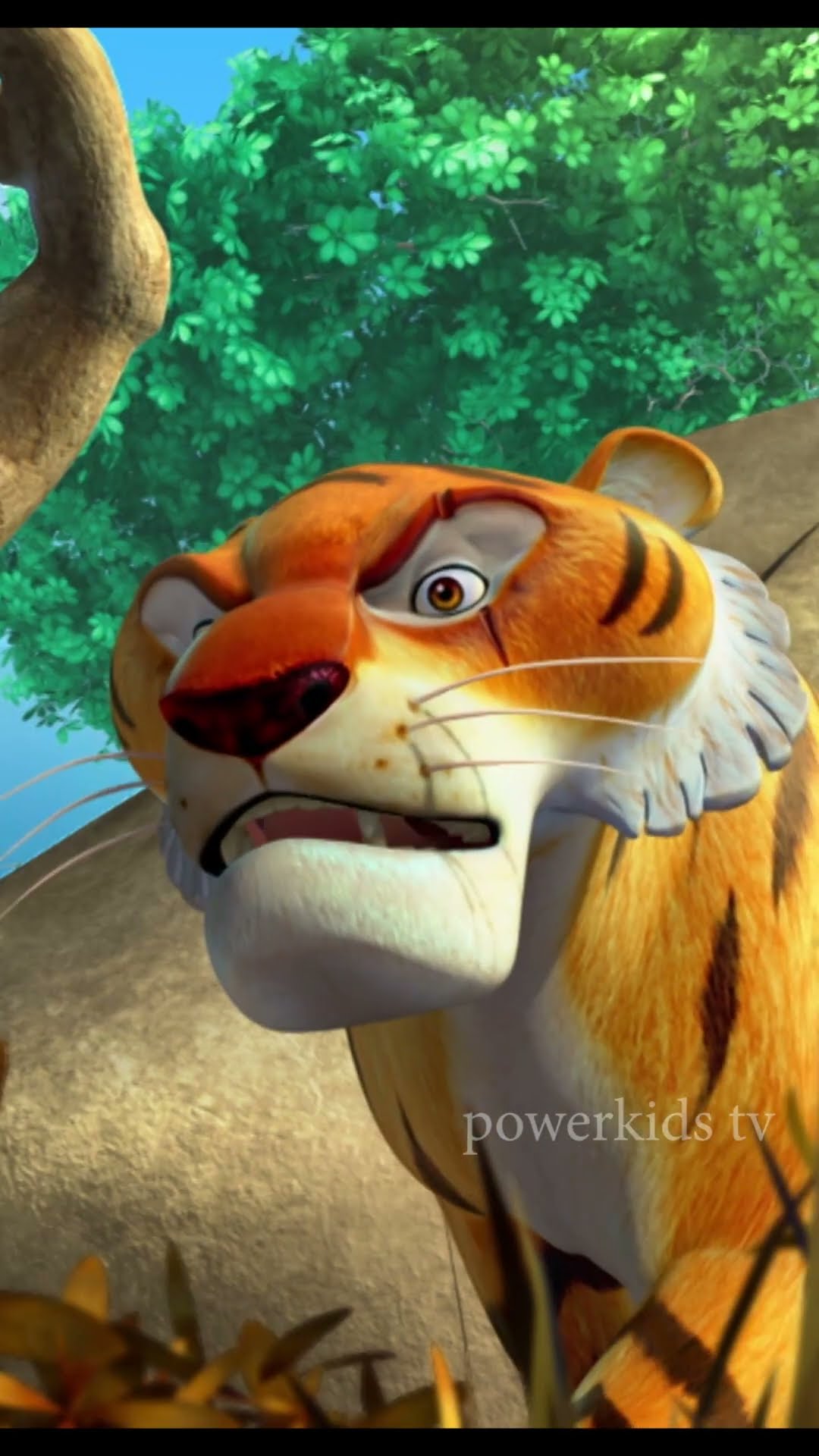 SHERKHANKE ILAKE MAIN KOI NAI A SAKTA #mowgli #thejunglebook #मोगली #ytshorts #powerkids #shorts