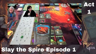 Slay the Spire Board Game 4 Players- EP 1 - Act 1
