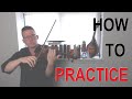 The best way to practice a musical instrument a 4 step method