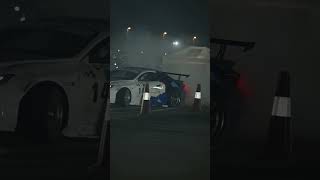 تصاعد الدخان .. واشتعل الحماس ! فريق لكزس يحصد المركز الثالث في #بطولة_السعودية_تويوتا_درفت