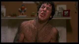 An American Werewolf In London 1981 Transformation Scene.