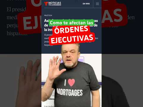 ¿Cómo afectan las órdenes de Trump tu futuro financiero? 🏡✨ #cortes #shorts #trump