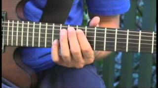Playing A Flat Dominant 7 Sus 4 Arpeggios on Guitar