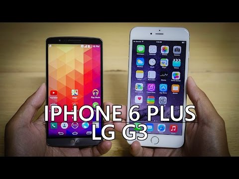 iPhone 6 Plus vs LG G3 quick look