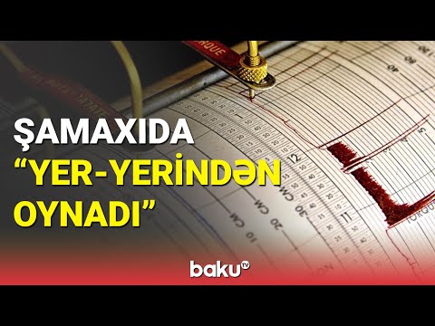 Son dəqiqə: Şamaxıda zəlzələ baş verdi