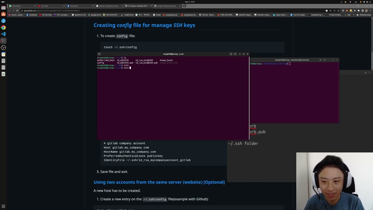How to Generate SSH Keys For Multiple Accounts in GitHub