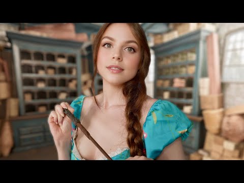 ASMR Lovely Little Witch Fantasy Roleplay (Color Analysis, Measuring, Personal Attention)