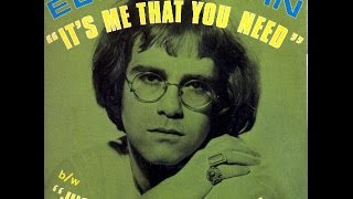 Elton John - It's Me That You Need (1969) With Lyrics! chords