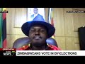 Zimbabwe by-elections I Voting situation with Tafadzwa Mugwadi