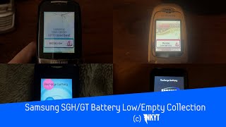 Samsung SGH/GT Battery Low/Empty Collection