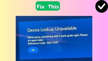 How to Fix “Error Code: gdv 1010” on Spectrum