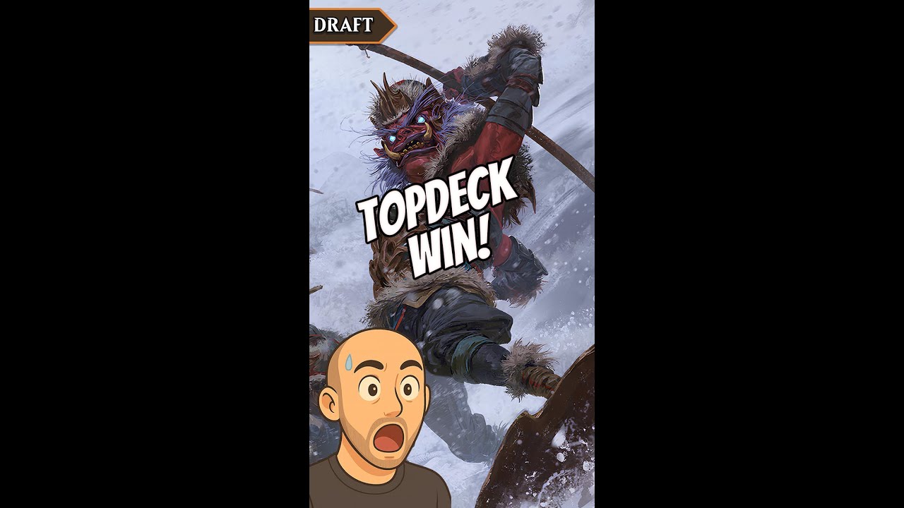 Topdecking our crappy common ftw?!