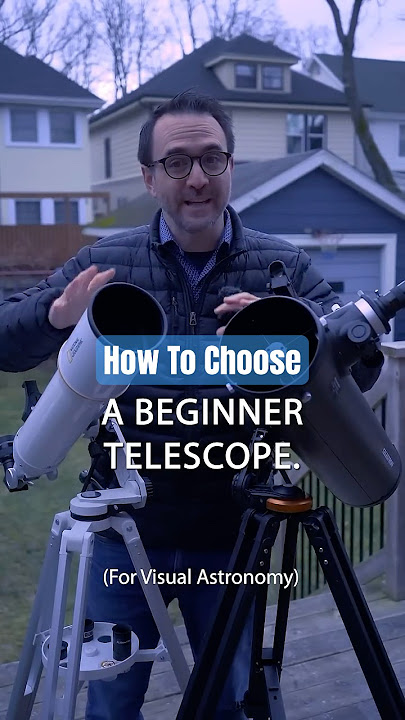 3 Rules For Choosing A Beginner Telescope #astronomy #Telescope