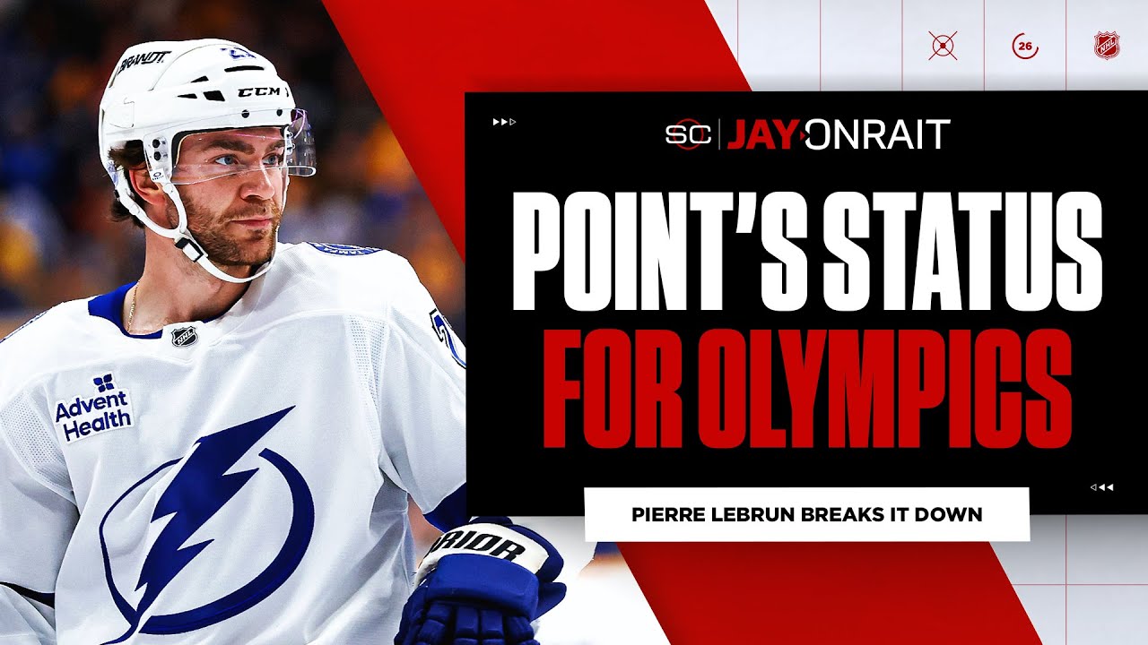 ‘No assurances Brayden Point will be back in time for Olympics’: LeBrun on Point’s status