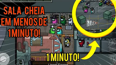 Como entrar em uma sala no Among Us?