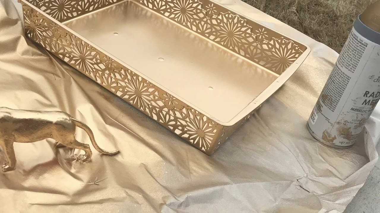Dollar Tree Diy Noah S Ark Gold Edition Youtube