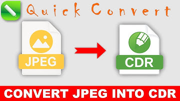 Coreldraw Tutorial - Quick Convert JPEG To CDR For More Tips