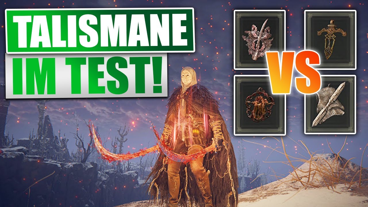 Die besten Talismane für extremen Blut Build Schaden Elden Ring